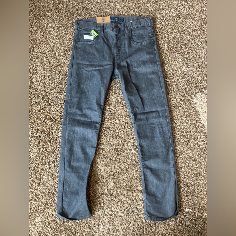 NWT MEN’S PATAGONIA FORGE GREY PERFORMANCE straight stretch JEANS 32x30